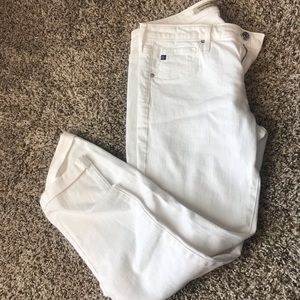 AG Adriano Goldschmied White Jeans
